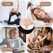 4 Pieces Reusable Castor Oil Pack Kit - Breast Pads & Muscle Pain Relief Wraps (White + Khaki) - Eco-Friendly & Comfortable - Buy Online on GoSupps.com