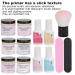 Nail Dipping Powder Set - Premium Nail Art Powder Top Base Coat Gel and Brush Tool for Salon Quality Manicures - K1214 - Buy Online on GoSupps.com