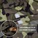 Docio Waterproof Dog Raincoat Reflective Hooded Jacket for Medium & Large Dogs (4XL Camouflage Green) | Durable & Stylish Rain Jacket - Buy Online on GoSupps.com