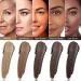 Eyebrow Stamp Kit with 10 Stencils - Waterproof Brow Pomade for Perfect Brows | Long Lasting, Pigmented & Easy to Use - Black Brown - Buy Online on GoSupps.com