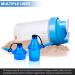The Scoopie Supplement Container Pack of 4 - Green | Spill Proof Scoop and Funnel System for Pre/Post Workout Powder, Protein - Gym and Shaker Bottle Travel Accessory - Buy Online on GoSupps.com