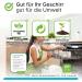Biohy Clear Organic Dishwasher Liquid (12 x 1L) | Extra Strong Fat Solver for Home & Gastronomy | Shine on Glass & Dishes - Buy Online on GoSupps.com