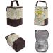 Insulated Baby Bottle Cooler Bag with Hanging Strap - Animals Print | Fits 4 Baby Bottles - Buy Online on GoSupps.com