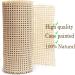 14 Width Natural Rattan Cane Webbing Roll - 12 Feet | Open Weave Wicker Material for Caning Projects - Buy Online on GoSupps.com