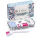 Derma Roller Kit 6 in 1 for Microneedling Face and Body, Titanium Needles 0.20, 0.25, 0.3mm length, Microneedle Roller for Home Use, Face Roller, Microdermabrasion, Safe for Beginners, Cosmetics