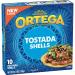 Ortega Tostada Shells 4.8 oz - Pack of 10 | Crispy Corn Tostadas for Tasty Mexican Dishes - Buy Online on GoSupps.com
