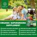 N1N Premium Organic Superfood Greens - 28 Powerful Ingredients for Energy, Immunity, and Gut Health - Made in USA - 60 Ct - Buy Online on GoSupps.com