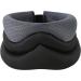 Xinchi Neck Support Collar for Pain Relief | Adjustable Breathable Neck Bandage with Velcro - Ergonomic Design for Men & Women - Black - Buy Online on GoSupps.com