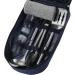 Camping Cookware Storage Bag - Portable Bag for Camping Cooking Utensils Set - Knife, Fork, Spoon, Chopping Board & Chef's Knife - Black - Buy Online on GoSupps.com