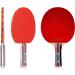 Franklin Sports Table Tennis Paddles - Rubber Paddle - Indoor Ping Pong Paddle PERFORMANCE - Buy Online on GoSupps.com