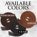 Miscly Round Oxford Dress Shoe Laces - 30 Dark Brown - Buy Online on GoSupps.com