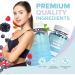 Vitammies Biotin Gummies 5000mcg for Hair Skin and Nails - 60 Gummies | Multivitamin for Women with Biotin, Keratin & Fish Collagen | Non Vegan, Anti-Aging, Gluten-Free, Plant-Based - Buy Online on GoSupps.com