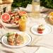 MATANA 150-piece Party Tableware Set in White and Gold for 25 Guests - 25 Plastic Plates 25 Dessert Plates 25 Spoons 25 Forks 25 Knives and 25 Party Cups - Buy Online on GoSupps.com