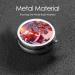 Santa Claus & Deer Portable Metal Pill Box Round Mini 3-Compartment Design for Small Pills | Ideal Travel Accessory - Buy Online on GoSupps.com