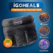 IGOHEALS Microwavable Heating Pad - Heated Neck Warmer for Pain Relief and Stress - Moist Heat Therapy Wrap for Any Body Part - Buy Online on GoSupps.com