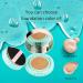 Nuest Cosmetics Chic2Cheek 3 Tiered Compact - Photo Finish Rose Primer with Cushion Foundation and Applicator (Nude Light) - Buy Online on GoSupps.com