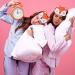BONUCI Unicorn Sleep Mask for Kids - Rainbow Plush Eye Cover for Girls, Teens and Women - Cute Animal Sleeping Mask for Party, Travel, Nap and Lunch Breaks - Buy Online on GoSupps.com