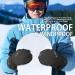 EXski Waterproof Thermal 3M Thinsulate Ski Mittens - Black Large | Men Women Winter Gloves - Buy Online on GoSupps.com
