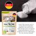 EWL Natural Natron Powder - Pure Baking Soda (1kg) | High-Quality German Production | Food Grade Soda Powder - Buy Online on GoSupps.com