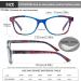 4 Pack Blue Light Blocking Reading Glasses for Men & Women - Fashionable Computer Eyewear with Spring Hinge 1.75 Magnification - Buy Online on GoSupps.com