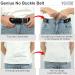 No Buckle Stretch Belt for Women and Men - 72 Inch Elastic Waist Belt (2 Pack) - Perfect for Jeans - Size 31-50 - Buy Online on GoSupps.com