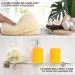 Premium Natural Egyptian Loofah Sponge and Back Scrubber Bundle - Exfoliating Shower Body Scrubbers for Radiant Skin - Buy Online on GoSupps.com