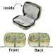 Naanle Floral Tree Oil Painting Pill Case - 7 Day Travel Organizer Bag | Compact Vitamin & Supplement Holder - Buy Online on GoSupps.com