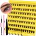 ALICE C19 DIY Cluster Lash Extension Kit | Natural Look | Strong Hold Bond | CC Curl False Eyelashes Tweezers - Buy Online on GoSupps.com