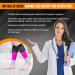 Doc Miller Premium Calf Compression Sleeve - 20-30mmHg | Dress Series | X-Large | Black Pink Gray - International Shipping - Buy Online on GoSupps.com