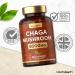 Chaga Mushroom Capsules 8000mg - High Strength Supplement - 90 Powder Capsules - Naturally Sourced by Horbaach - Buy Online on GoSupps.com