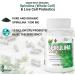AzmaBiotech Organic Spirulina with Probiotics 1000mg Per Serving 60 Vegan Capsules 10 Billion CFU Supports Digestion Energy & Immune Health Nutrient-Rich Superfood for Women & Men 30-Day Supply Made in Canada Spirulina Probiotics - Buy Online on GoSupps.com