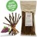 Aroma Depot Grape Flavored Licorice Root Chew Sticks - 16 oz. for Oral Health 100% Pure Natural 6.5-7 inches Long - Buy Online on GoSupps.com