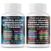 Cortisol Supplements for Women and Men with Magnesium Ashwagandha Rhodiola Rosea L-Theanine & Ceylon Cinnamon Apple Cider Vinegar Turmeric Curcumin Panax Ginseng Berberine Vegan Capsules