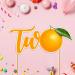 Seyal Orange Two Cake Topper - Buy Online on GoSupps.com