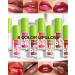 Hydrating Lip Glow Oil-4Pcs Tinted Lip Oil Gloss Pack Nourishing Lipgloss Care Tint Non-sticky Clear Pink Red Lip Oil Lip Stain Glow Reviver Lip Oil LIp Makeup Gift for Women Girl-Set A Seta - Buy Online on GoSupps.com