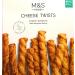 M&S Food Cheese Twist All Butter Puff Pastry with Gruyere Cheese -2 Pack in a Premier Life Store Box - Buy Online on GoSupps.com