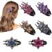 6 Rhinestone Flower Hair Clips for Women - Vintage Slipproof Pearl Clipper Jewelry - Perfect for Brides - Buy Online on GoSupps.com
