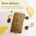 Send Bars Plant Protein Bars with Greens - Lemon Cherry (8 Bars) | Boost Focus & Stress Tolerance with Organic Ingredients - Buy Online on GoSupps.com