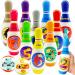 Guuozzli Kids Bowling Set Toys,Soft Bowling Pins for Toddlers,Digital Bowling Toy with 10 Foam Pins & 2 Balls for Boys and Girls Over 3 Years Old