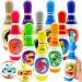 Guuozzli Kids Bowling Set Toys,Soft Bowling Pins for Toddlers,Digital Bowling Toy with 10 Foam Pins & 2 Balls for Boys and Girls Over 3 Years Old
