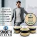 Smooth Viking Beard Care Pomade for Men - Medium Hold & High Shine (2 oz) - Water Based Pomade for Straight, Thick, and Curly Hair - Buy Online on GoSupps.com