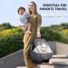 Universal Car Seat Rain Cover with Organizer - Waterproof Weather Shield for Infant Baby Carrier - Car Seat Accessory - Buy Online on GoSupps.com