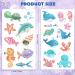 Sea Animals Temporary Glitter Tattoos - 20 Sheets for Kids Party Favors | Dolphin, Shark, Octopus, Fish Stickers - Buy Online on GoSupps.com