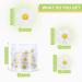 Hicarer 50 Pieces Flatback Resin Daisy Flowers - Mini Decorative Artificial Charms in Storage Box for DIY Crafts - 3 Sizes (White and Yellow) - Buy Online on GoSupps.com