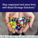 Elizabeth Ward Bead Storage Solutions Clear Plastic Containers (5pc) - Medium | Organize Beads, Jewelry, Crafts | Secure Snap Shut | 1-3/4 x 2 x 1-1/8 | 2x2 Inches - Buy Online on GoSupps.com