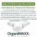 Alpha Lipoic Acid (ALA) OrganiMAXX 600mg Max Strength 125 Capsules Alpha GPC With Vitamin B1 Thiamine & Biotin. Non-GMO Vegan Friendly Free of Gluten Soy & Dairy. Premium Alpha Lipoic Acid Supplement For Blood Sugar Control Antioxidant Liver Support Cardi - Buy Online on GoSupps.com