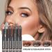 Stick Eyeshadows | 6 Pcs Cream Eyeshadow Pencils Waterproof Matte and Shiny Effect Anti-Smudging Eye Shadow for Girls Women Ideal for Travel and Birthday Party - Buy Online on GoSupps.com