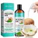 Coconut Oil Pulling for Mouthwash Mint Oil Pulling for Teeth Whitening Fresh Breath Gum Health with 7 Essential Oils Vitamin D E K2 Alcohol Free Natural Pulling Oil with Tongue Scraper 237ml