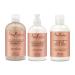 Shea Moisture Coconut and Hibiscus Curl and Shine Combination Set - Includes 13 oz. Shampoo 13 oz. Conditioner and 8 oz. Curl and Style Milk