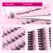 Lash Clusters DIY Eyelash Extension 110 Cluster Lashes D Curl | Fluffy Wispy Natural Look | Mixed Length Thin Band | Reusable at Home | VM03 D-8-16MIX - Buy Online on GoSupps.com